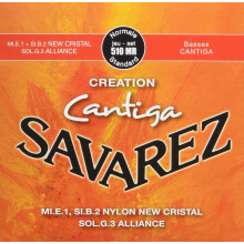 Savarez Cr?ation Cantiga Standard Tension Saitensatz fr klassische Gitarre (STSAV51-50402)