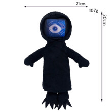 Poppy Playtime4 Albtraumkreaturen Schwarze Doktor Plüschfigur Horrorcharakter Spiel