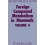 Foreign Compound Metabolism in Mammals 1