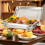 6 Pack 9L Chafing Dish Buffet Set Food Warmer Chafer Set 8
