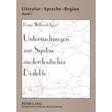 Untersuchungen zur Syntax niederdeutscher Dialekte