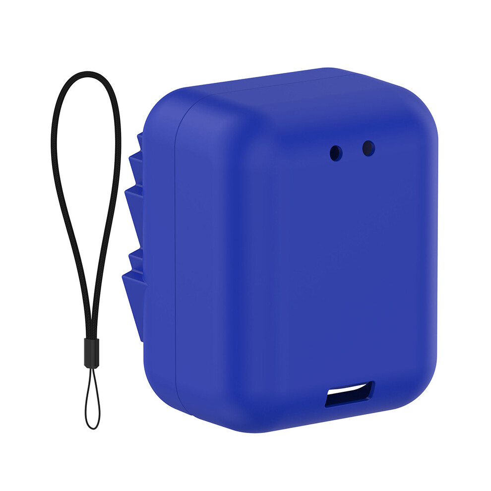 (Blue) Silicone Protective Case Toy Storage Case Accessories for Bitzee Disney