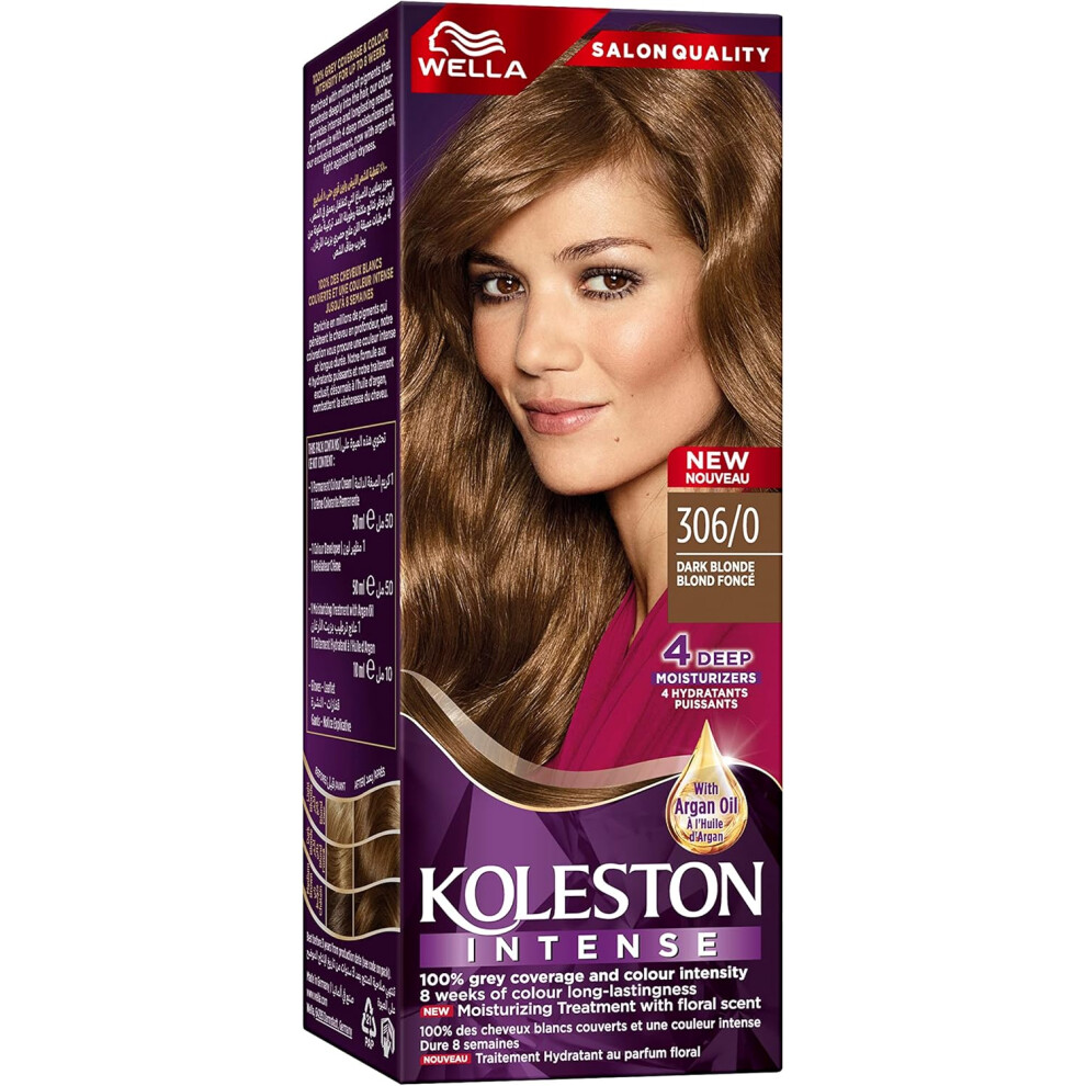 Dark Wella Koleston Intense Hair Color 306/0 ( Blonde) |Nourishing Formula Helps Keep Hair Smooth, Shiny, And Healthy