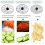 3.2L + 1.5L Food Processor Mixer 1100W Multifunctional Kitchen Blender Egg Whisk 4