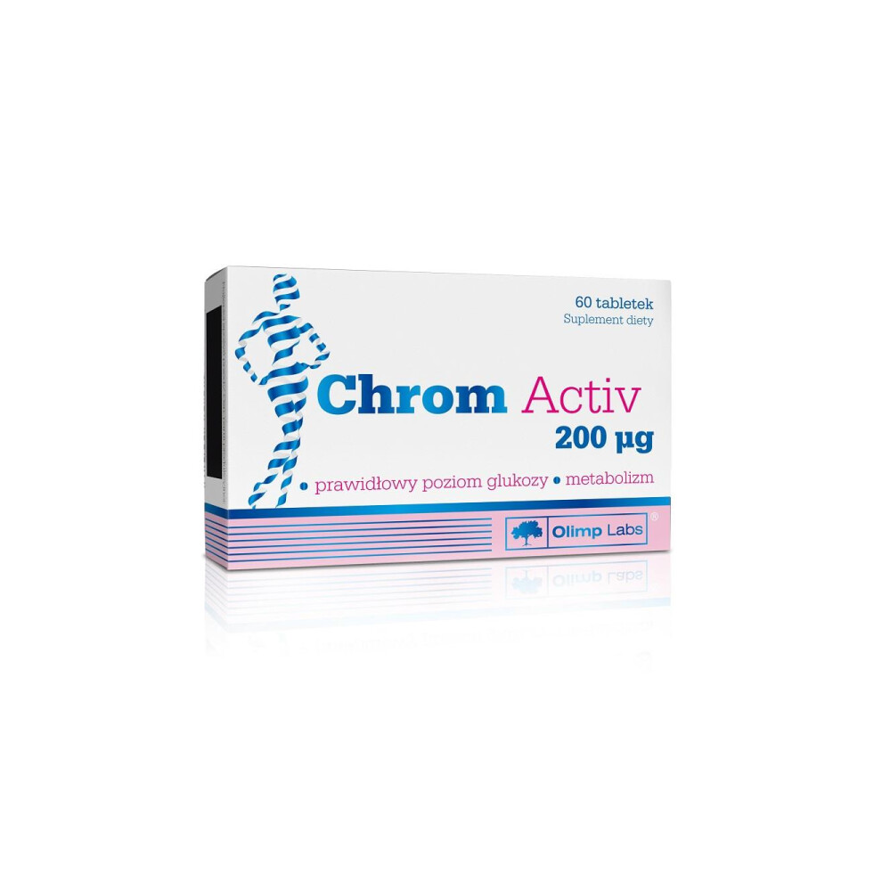 Olimp Chrom Activ 200ug 60 tab Chrom Metabolism of Sugars and Fat Regulator