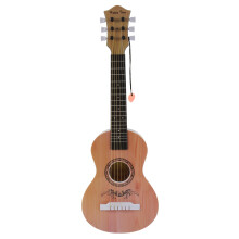 23 Akustikgitarre fr Kinder, 6 Saiten, Spielzeuggitarre realistische Stahlsaiten Anfnger ben erstes Musikinstrument fr Kinder, Kleinkinder (n