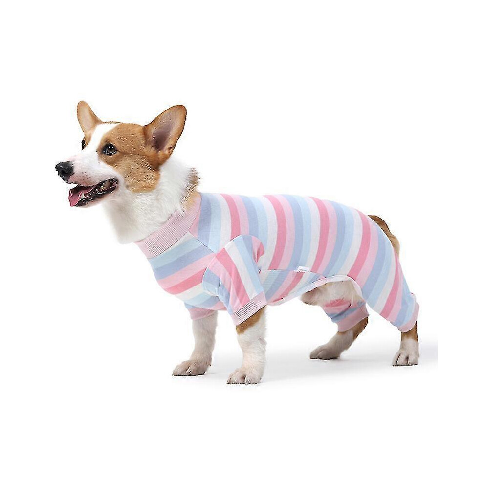 (As Show, One Size) 2024 After Surgery Dog Surgical Recovery Suit Female Male For Abdominal Wounds, Bodysuit With Sleeve Prev 5062994796777