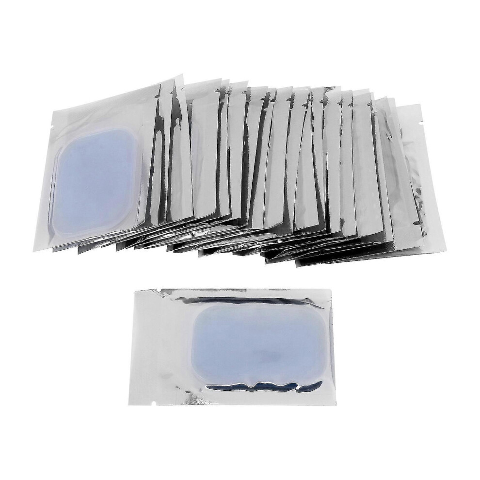 (As Show, One Size) 40Pcs Abs Stimulator Trainer Replacement Gel Sheet Abdominal Belt Muscle Toner Ab Trainer Accessories 5063595953750