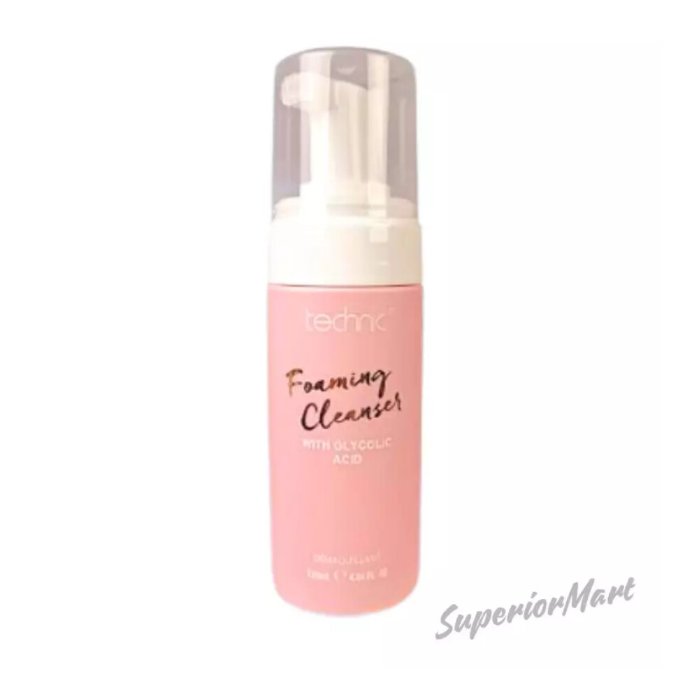 Technic Foaming Face Cleanser Face Wash Makeup Remover 120ml