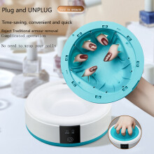 Electric Nail Polish Remover Machine Electric Nail Soak Off Bowl Steam Nail Removal with Intelligent Touch Control