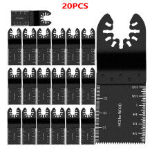 20pc Oscillating Multi Tool Saw Blades Set Carbide Metal Blade For