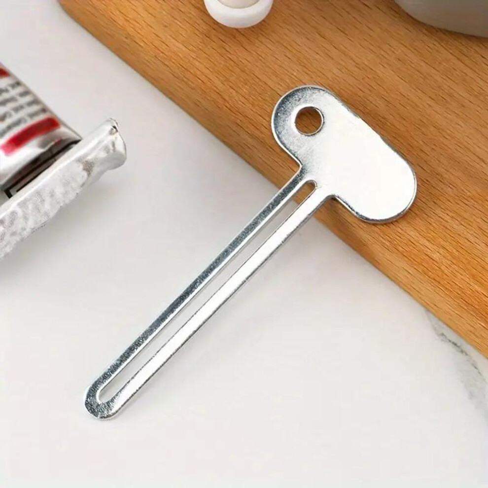 (as the picture, 1PCS) Toothpaste Squeezer Tooth Paste Holder Oral Care Bathroom Tools Tube Cosmetics Press Facial Cleanser Rolling Squeezing Dispenser