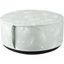 Inflatable Outdoor Garden Pouffe Light Green Dandelion