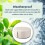 Inflatable Outdoor Garden Pouffe Cream Leaf 2