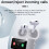 Smart Touch Screen TWS Wireless Earbuds Bluetooth InPods Earphones 6