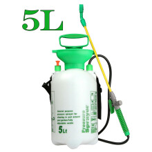(White, 5 Litre) 2L/5L Garden Pressure Sprayer Portable Hand Pump
