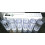 True Face 6Pack Clear Crystal Effect Highball Long Drinking Plastic Glasses 6