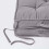 Homescapes (Grey) Cotton Travel Back Support Booster Cushion 5