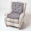 Homescapes (Grey) Cotton Travel Back Support Booster Cushion 7