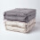 Homescapes (Grey) Cotton Travel Back Support Booster Cushion 8
