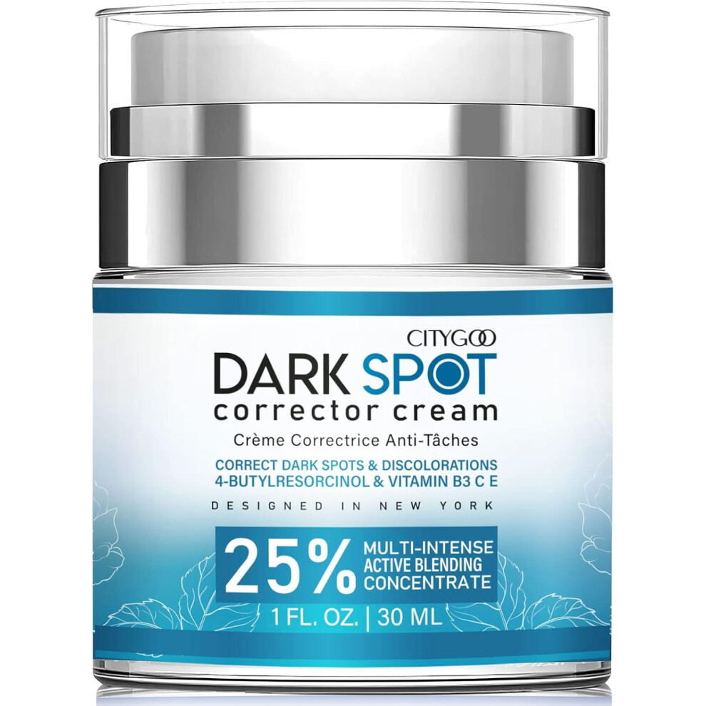 Dark Spot Remover for Face and Body: Dark Spot Corrector Cream - Enriching Skin Care for All Skin Tones  Ideal for Sun Spots, 30ml