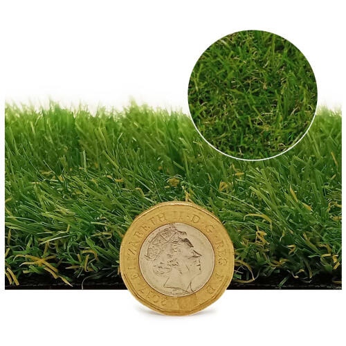 (4m, 6m) Boundary 30mm Plush Premium Artificial Grass