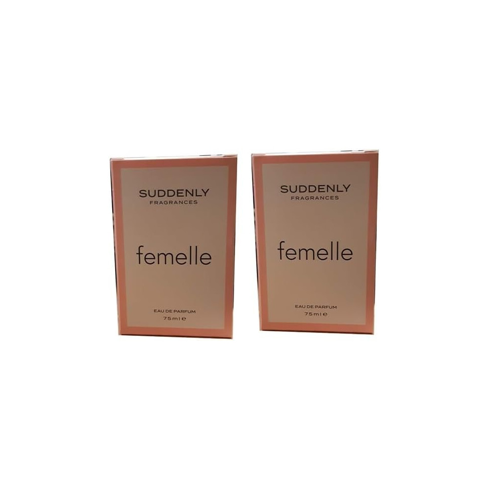 Suddenly Femelle Eau De Parfum Perfume Eau De Parfum (Pack Of 2X75) Made In Germany