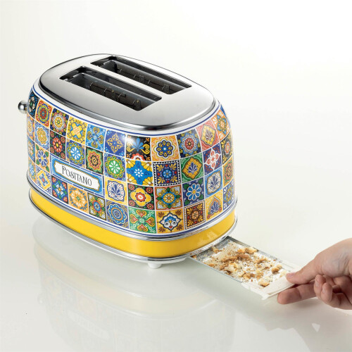 Ariete ARIETE Vintage Toaster Positano 2 Schlitze 810W Retro Design 1