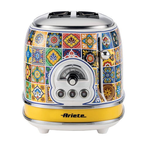 Ariete ARIETE Vintage Toaster Positano 2 Schlitze 810W Retro Design 2