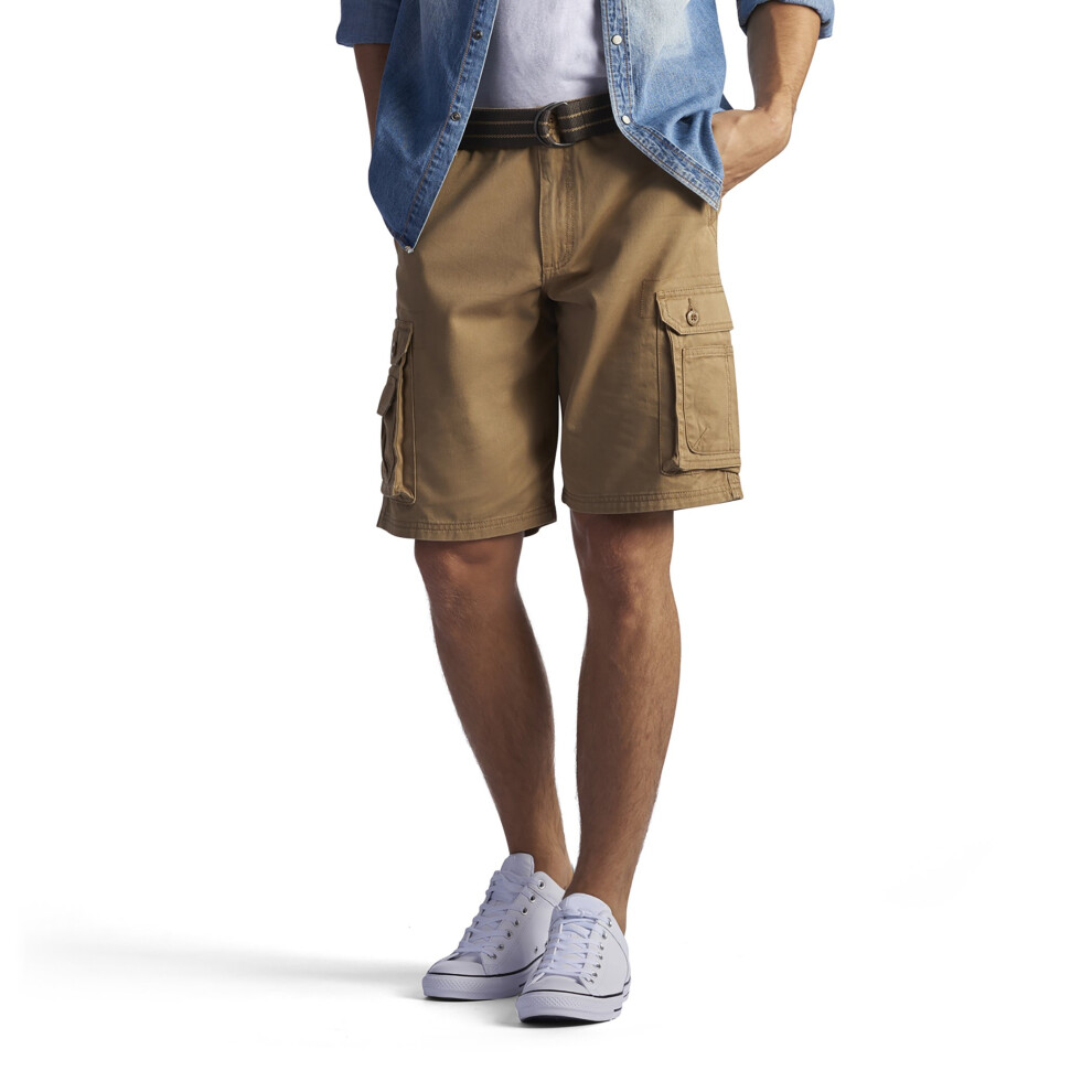 Salopette Lee pour homme New Belted Wyoming cargo Shorts Bourbon 33 US