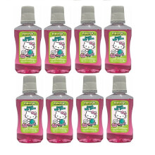 Firefly Hello Kitty Just Be You Children's Mouthwash Berry 8 x 300ml Bulk buy