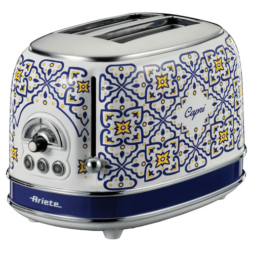 Ariete ARIETE Vintage Capri Toaster 2 Schlitze 810W Retro-Design