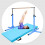Costway Gymnastics Training Bar Height Adjustable Horizontal Kip Bars For Kids 3