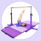 Costway Gymnastics Training Bar Height Adjustable Horizontal Kip Bars For Kids 5