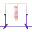 Costway Gymnastics Training Bar Height Adjustable Horizontal Kip Bars For Kids 3