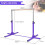 Costway Gymnastics Training Bar Height Adjustable Horizontal Kip Bars For Kids 2
