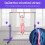 Costway Gymnastics Training Bar Height Adjustable Horizontal Kip Bars For Kids 10