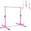 Costway Gymnastics Training Bar Height Adjustable Horizontal Kip Bars For Kids 1