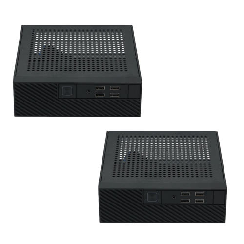 Case per computer M10 Mini ITX, chassis host HTPC, contenitore USB 2.0 1
