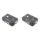 Comutador KVM 2 portas VGA USB 2.0, mouse e teclado 1