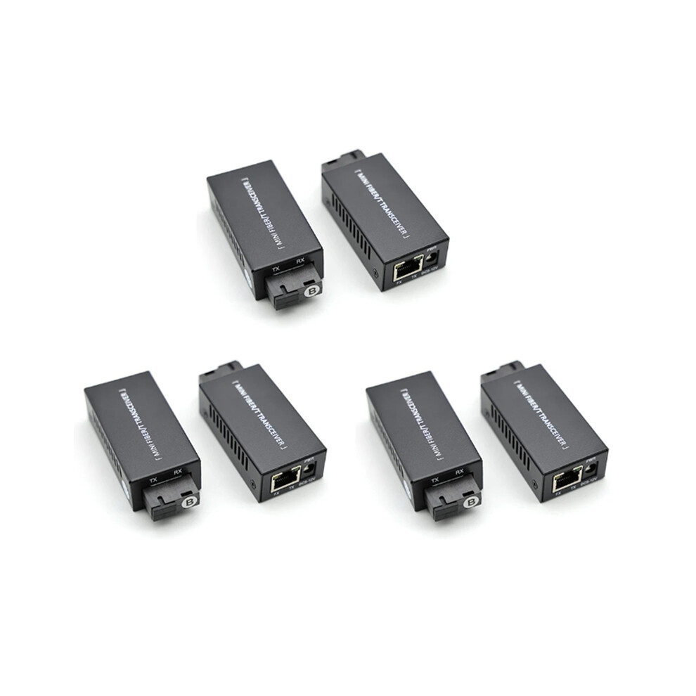 1 Pair Gigabit 100/1000M A/B Sc Ethernet Fiber Switch Media Converter 4853542394979