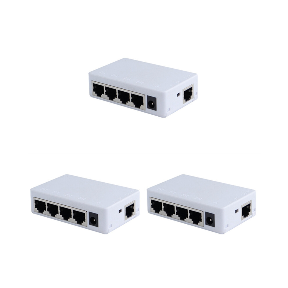 Photos - Switch 4 Port POE Extender 100Mbps 1 in Out 250 Meters