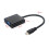 Cable adaptador micro a VGA con USB para 4 5