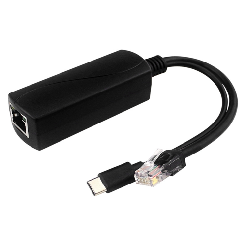 POE Splitter Raspberry Pi5/5 Generation 5V 4A Type-C:lle