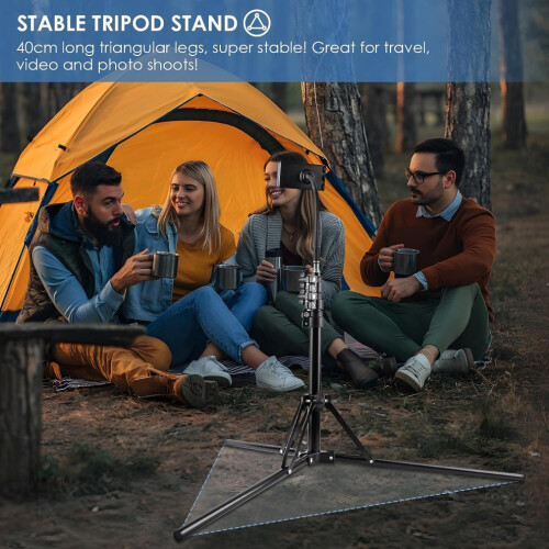 170cm Telescopic Mobile Phone Tripod Flexible Gooseneck Holder 2