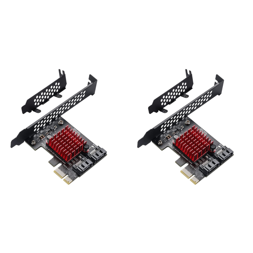 Pcie To 2 Ports Sata 3.0 6 Gbps Ssd Adapter Pci-E Pci Express 4853542338942