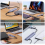 USB C Hub Splitter 7 in 1 Extender with 4 Port 2 5