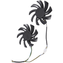 2 Unidades/Par 85MM GA91S2U GPU Ventilador de Placa Vídeo para Palit / GTX1060 1070 1070Ti 1080, Substituir FDC10H12S9-C
