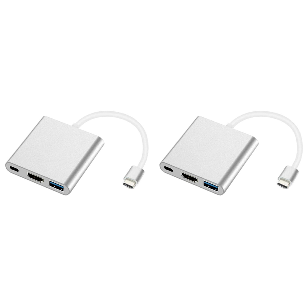 Usb C To Adapter, Usb3.0 And Port Converter Compatible 4853542340747