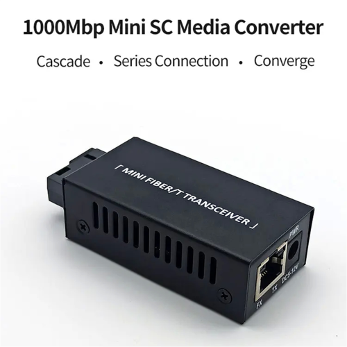 1 ζεύγος Gigabit 100/1000M A/B SC Ethernet Switch Media Converter 2